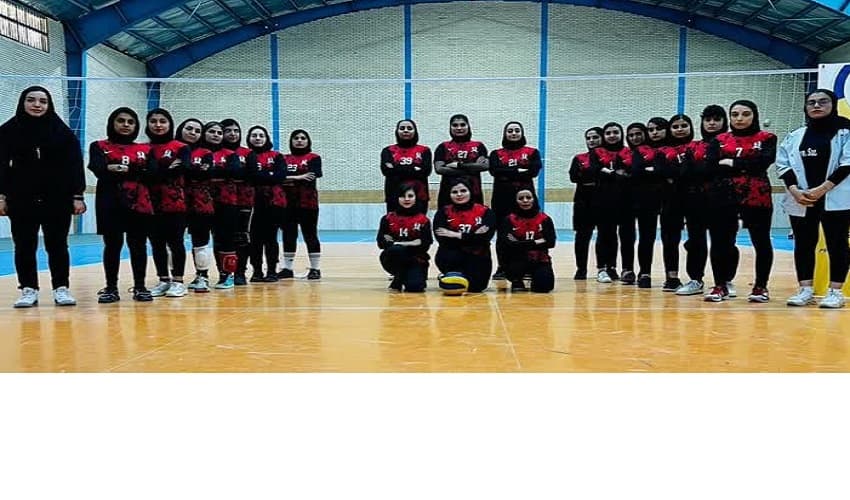  مسابقات والیبال جام منتظران توسط تیم ماز شهرستان اقلید 